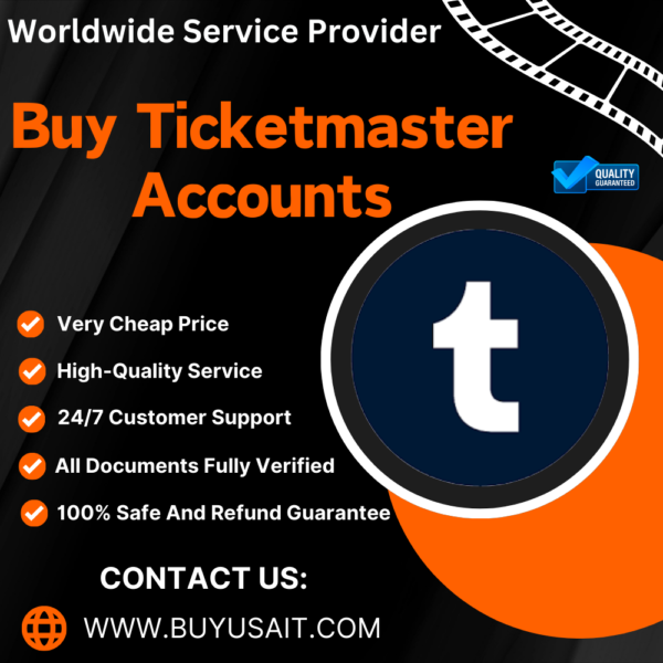 Buy Ticketmaster Accounts